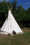 6m tipi a ferme d'horus