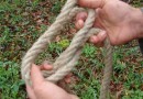 knot for the tripod poles