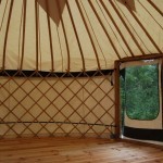 Interieur de la yourte