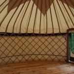 Interieur de la yourte