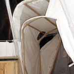 canvas covered tunnel