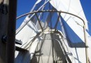 Looking down the structure of the tunnel to the the big tipi