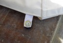 attachments of the lining to the floor