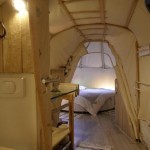 finished interior of the tunnel, looking towards the big tipi