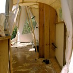 construction of the interior of the tunnel